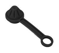 Alomejor Cappello Universale del REGOLATORE di Immersioni Silicone Scuba REGOLATORE di Copertura COPERTUTO CONNETTORE CONNETTORI (Black)