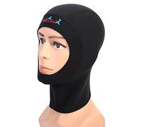 Alomejor Cappuccio da Sub 1mm/3mm Cappuccio da Muta in Neoprene Cappuccio da Sub per Lo Snorkeling Cappello da Sub per Sub per Lo Snorkeling Kayak Vela Canoa Sport Acquatici(XL-3mm)