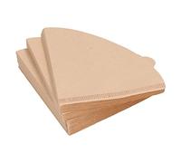 Alomejor Carta da Filtro per caffè Usa e Getta a Forma di Cono per un caffè Fresco e Delizioso a Casa o in Ufficio, Materiale Naturale, 100 Pezzi (#2)