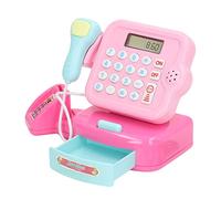 Alomejor Cassa Registratrice Giocattolo per Bambini per Apprendimento | Design interattivo, materiale sicuro e non tossico, insegna abilità matematiche, effetti sonori realistici