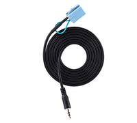 Alomejor Cavo Adattatore 3,5 Mm -ux, Lunghezza del Cavo Nera 1 X Adattamento Compatibile AUX per Lettore 450 Mp3 Intelligente Adatto a Modelli 450 Intelligenti