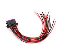 Alomejor Cavo Adattatore Adattatore a 16 Pin per Spine Maschi Aperte per L'espansione Flessibile, Grato, Compatibile con Strumenti Diagnostici, Semplice
