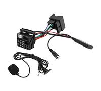 Alomejor Cavo Bluetooth Aux IN Adattatore Aux Bluetooth ABS 5.0 Plug and Play Sostituzione Audio Stereo per Auto per RCD310 RCD510 RNS510 per la Musica del Telefono dei Conducenti (con cavo di