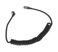 Alomejor Cavo da USB C a USB C PD100W Cavo a Spirale a Molla a Ricarica Rapida da 20 Gbps 8K 60 Hz per Thunderbolt 3, Tablet, Laptop 1 X a (C maschio a C maschio a forma di U)