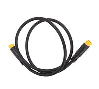 Alomejor Cavo di prolunga per bicicletta elettrica leggera con connettore impermeabile, prolunga a 3 pin resistente all'usura, adatto per BBS (Entrambi i lati della testa maschile)