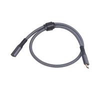 Alomejor Cavo Prolunga Type-C, Trasferimento Rapido da 20 Gbps, Cavo USB C 3.2 Gen 2 Stabile e Affidabile per EliteDisplay 4K con Risoluzione 60 Hz per 4 XL e Note 20 (0,5 m/1,6 piedi)