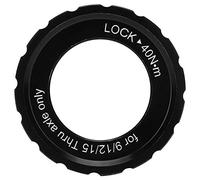 Alomejor Center Lock Wheelset per Bicicletta Road Center Lock Disco Freno Rotore Lockring Disco Lock Cover 9/12/15MM Shaft