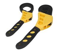 Alomejor Chiave a Cinghia 6in 8in Attrezzo Multiuso in Gomma (YELLOW)