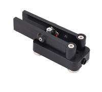 Alomejor Chiave Telegrafica in Codice Morse a Doppia Paletta con Base Magnetica per Circuiti di Segnale Stabili, Materiale ABS, Manipolatore CW Portatile per Appassionati