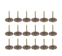 Alomejor Chiodo per Tappezzeria in Ferro Ciano Bronzo Decorativo per Accessori per Mobili 100 Pezzi 9 X 8 Mm Arredamento per Divano (Diametro 16MM*lunghezza totale 20MM)