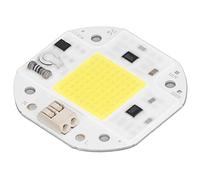 Alomejor Chip LED COB Preciso Ad Alta luminosità Senza Guida per Lampada Fai-da-te 220 V, Installazione Semplice per Illuminazione Interna (50W Bianco freddo)