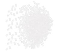 Alomejor Chiusure per Orecchini in Silicone, 500 Pezzi Chiusure Trasparenti | Materiale a bassa allergia, adatto a tutti gli orecchini, realizzazione di orecchini fai-da-te, diametro 3 mm, facile da