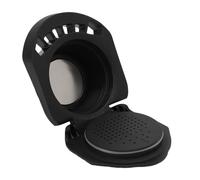 Alomejor Cialde di caffè Riutilizzabili, Adattatore in Materiale PP per Piccolo XS Genio Mini Me, Risparmia Denaro e Goditi un caffè Fresco in Qualsiasi Momento