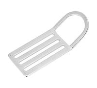 Alomejor Cinghia di Peso in Acciaio Inossidabile -Chiusura della Cinghia in Acciaio Senza Macchia per Luci per Immersioni e Telecamera