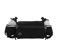 Alomejor Cintura da Corsa, Idratante in Neoprene Impermeabile con 2 Bottiglie d'acqua, Ideale per Jogging, Escursionismo, Ciclismo, Viaggi