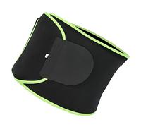 Alomejor Cintura di Supporto in Vita, Tutore Posteriore Regolabile in Neoprene con Compressione Addominale per attività Sportive e di Fitness (M)