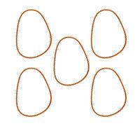 Alomejor Cintura per Macchina da Cucire, Cinghia a Doppio Dente di Ricambio in Plastica per Macchine da Cucire Domestiche 974 984, Design Durevole in 5 Pezzi per Facilmente