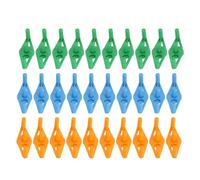 Alomejor Clamp/Holder per Piegare Steli di Piante Regolabili per Allenamento a Basso Stress, Clamp/Holder per Trainer per Piante in Plastica Riutilizzabili da 30 Pezzi Migliore Resa