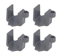 Alomejor Clip per Parafanghi Marini Durevole e Facile Regolazione per Clip per Paraurti per Barche per Rotaie del Pontone, Superfici più Lisce, Materiale ABS