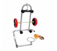 Alomejor Closestool Installation Jack Mobile Stainless Steel Frame | Processo di installazione sanitaria, supporto posteriore ergonomico, meccanismo di allineamento perfetto