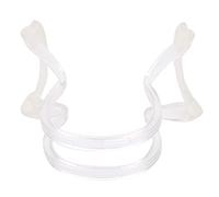 Alomejor Collimatore per di Violino, Correttore di rettilineità con Piedini di Presa in Silicone Importati, per Violini 1/4 1/8 /10, Accessorio per Addestramento per Strumenti (WHITE)
