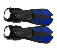 Alomejor Comode Pinne di Nuoto TPR Aumentano L'attrito per Immersioni, Immersioni - Blu, 1 Paio (M)