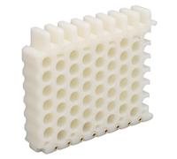 Alomejor Condizionatore per Cavi CAT5 CAT6 CAT7, Pettine per Fori in Rame ABS per Esigenze di Gestione dei Cavi in ufficio (6x8 fori)