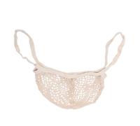 Alomejor Confezione da 12 Sacchetti Multiuso Riutilizzabili per la Spesa in Rete Elastica per Frutta, Verdura e Spiaggia, 35x36 Cm