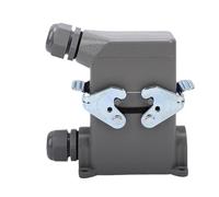 Alomejor Connettore Industriale a 10 Pin Connettore Rapido Impermeabile Resistente per Veicoli e Reti Elettriche Lega di Alluminio Pressofuso 1 Pezzo