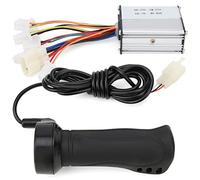 Alomejor Controller per Scooter Elettrico 24V 250W, Impugnatura Acceleratore in Plastica di Alluminio con Protezione da Sovracorrente Sottotensione, per Bicicletta Elettrica E Bike