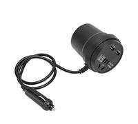 Alomejor Convertitore di Potenza per Auto da 150 W con 2 Porte USB, Adattatore a Doppia Tensione per Esigenze di Ricarica in Viaggio e in Campeggio
