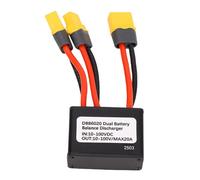 Alomejor Convertitore di Scarica per Doppia Batteria, Adattatore per Modulo Parallelo 10-100 V con Potenza Bilanciata Intelligente per Bici Elettrica 20 A 500 W