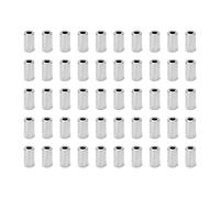 Alomejor Coperchio di Cavo Freno in Metallo Argento per Biciclette per Strada e Biciclette di Montagna per Facili da Usare