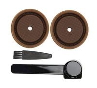 Alomejor Coperchio Riutilizzabile per Capsule di caffè Coperchio Resiliente in Gel di Silice Premium per Cialde di caffè Pro, Materiale Durevole Ed Ecologico per ENV135/ENV150/ Plus, Colore Come