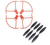 Alomejor Copertine Protettive con Blade con Eliche per X8 Mini, Guardie ' EasyTocarry Sicurezza Avanzata, Cacciavite Incluso (ORANGE)