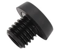 Alomejor Copertura Inferiore per Stecca da Biliardo, Protezione Paraurti con Tappo in Gomma per Stecca da Biliardo con Materiale in Lega di Alluminio, Resistente Alla Polvere e