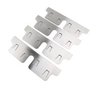 Alomejor Copertura per Fessure per Fornelli in Acciaio Inossidabile, Riempitivo Regolabile Resistente Al Calore per, Lavabile in Lavastoviglie da 35 a 70 Cm, Perfetta per Fessure di Fornelli e Forni