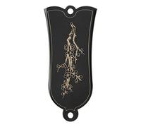 Alomejor Copertura per Truss Rod per Chitarra in Ferro con Motivo Plum Blossom, Resistente Ai Graffi, Facile da Installare per Chitarristi Elettrici