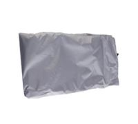 Alomejor Copertura per Vasca Idromassaggio da Esterno Pratica Protezione Domestica Impermeabile Antipolvere a Prova di Sole Taffetà in Poliestere Argento 190 per Vasca e Sorgenti Termali (GRAY)