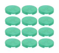 Alomejor Coperture per Pulsanti Professionali 12 Pezzi per Kailh Cherry TTC Akko Glorious Interruttori Coperture di Ricambio per Fightingbox Sallybox Slimbo (GREEN)