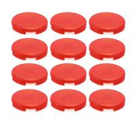 Alomejor Coperture per Pulsanti Professionali 12 Pezzi per Kailh Cherry TTC Akko Glorious Interruttori Coperture di Ricambio per Fightingbox Sallybox Slimbo (rosso)