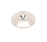Alomejor Coppia Punte Isolanti per Diffusori 25x5mm, Base Antivibrazione | Compatibile con Punte per Diffusori e Piedini a Cono, Riduce le Vibrazioni, Protegge i Pavimenti in Legno duro.