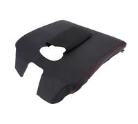 Alomejor Copri Bracciolo Console Centrale Copri Console Centrale in Pelle PU Adesivo AntiGraffio Resistente all'Acqua di Ricambio per Sedile Pieghevole 1500 2500 3500 2014 2018 (Black)