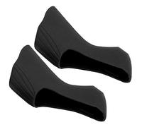 Alomejor Copri leva cambio bici Copri leva freno in silicone per bici da strada Accessorio per bici per R7000 R8000(nero)