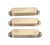Alomejor Copri Pickup Single Coil per Chitarra Elettrica Kit di Set in Rame Squisito per una Migliore qualità del Suono e una Facile Installazione, 3 Pezzi per Appassionati di Fai da Te e Musicisti