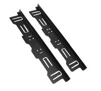 Alomejor Coprispazio per Fornello, Copristufa Regolabile in Acciaio Inossidabile, Facile da Pulire, per, Protezione per Spazio per Stufa da 35-70 Cm per Uso Domestico (BLACK)