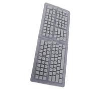 Alomejor Copritasti PBT Pudding Stampaggio a Iniezione Bicolore Design Ergonomico per Tastiere Meccaniche 132 Tasti (WHITE)
