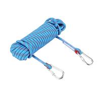 Alomejor Corda da Arrampicata,Resistente Multifunzionale,Corde di Sopravvivenza,12mm 20m con Paracord e moschettone,for escursionisti arrampicatori Campeggio Sopravvivenza
