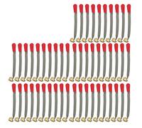 Alomejor Corde per Accordatura per Pianoforte da 50 Pezzi, Strumento per Corda da Arrampicata con Fibbia in Metallo per la Manutenzione Precisa del Tono delle Corde con Pelle Resistente per