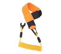 Alomejor Cordino di Sicurezza per Motore Preciso per Barca Interruttore di Arresto a Fune a Molla Durevole per Materiale TPU Leggero per Moto D'acqua a 2 Tempi (ORANGE)
